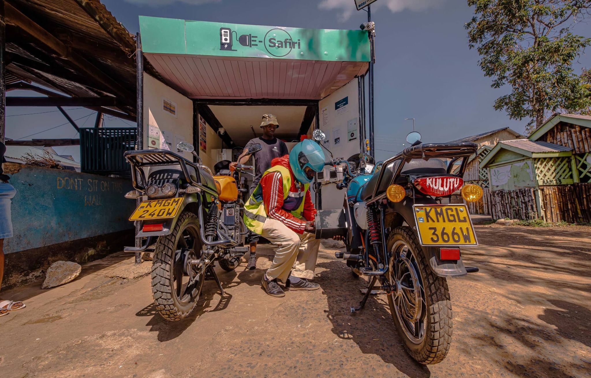 Lady on a tuktuk or three wheeler